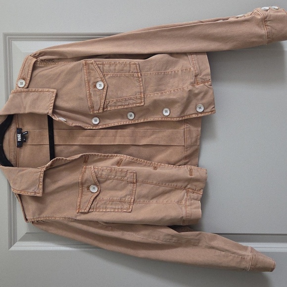 Paige NWT Pacey Crop Denim Jacket - Picture 11 of 13